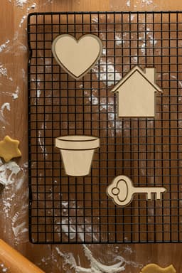 House Cookie Cutter, Biscuit Cutter 3d model