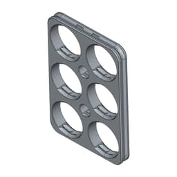 D-LOCK_PANEL.2X3-BLANK 3d model