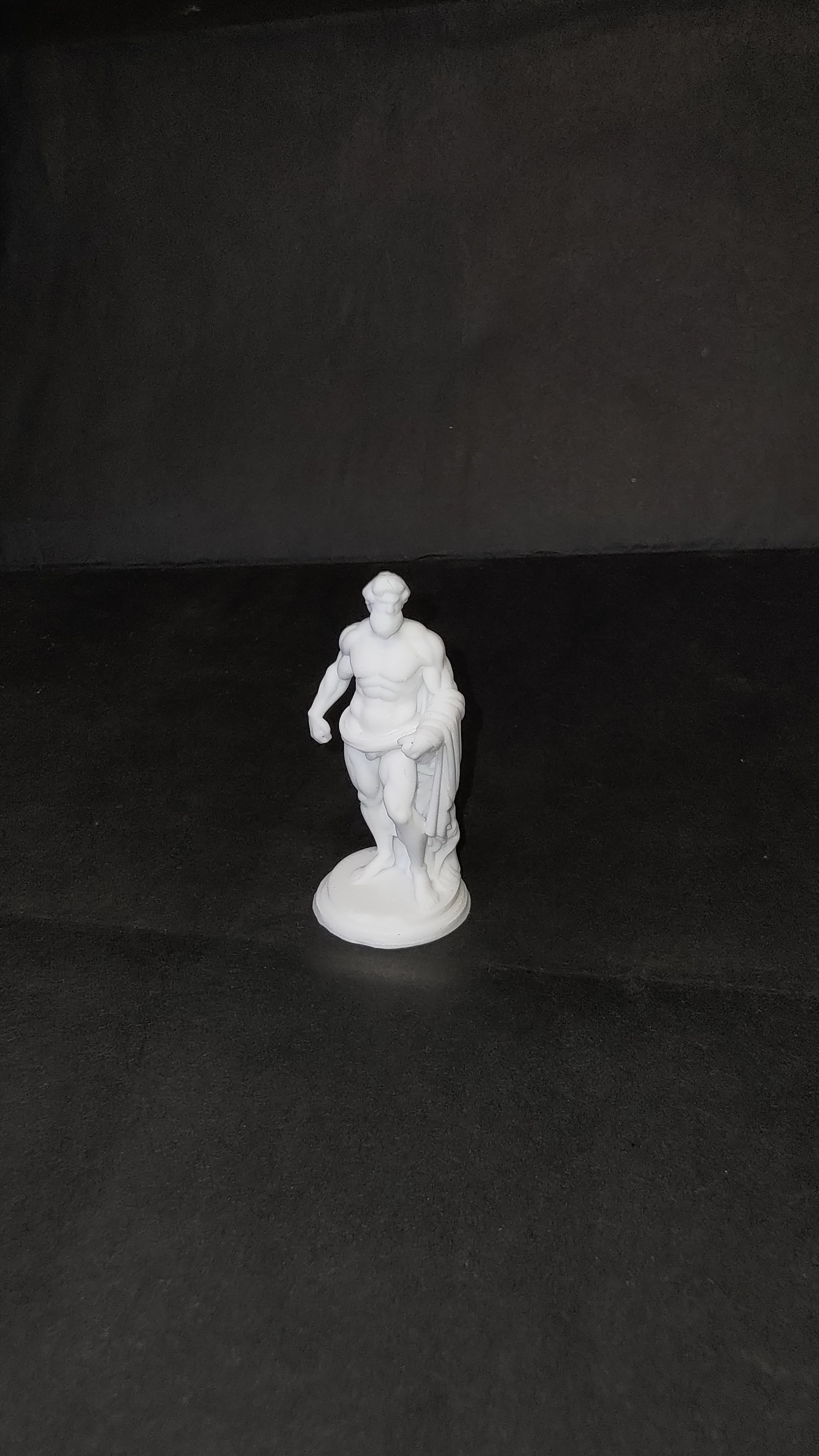 Greek Hercules statue 3d model