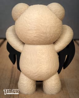 TEDDY BEAR WITH A "AMOR" SIGN 3d model