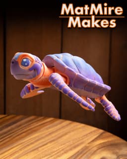 Sea Turtle - Articulated Figure 3d model