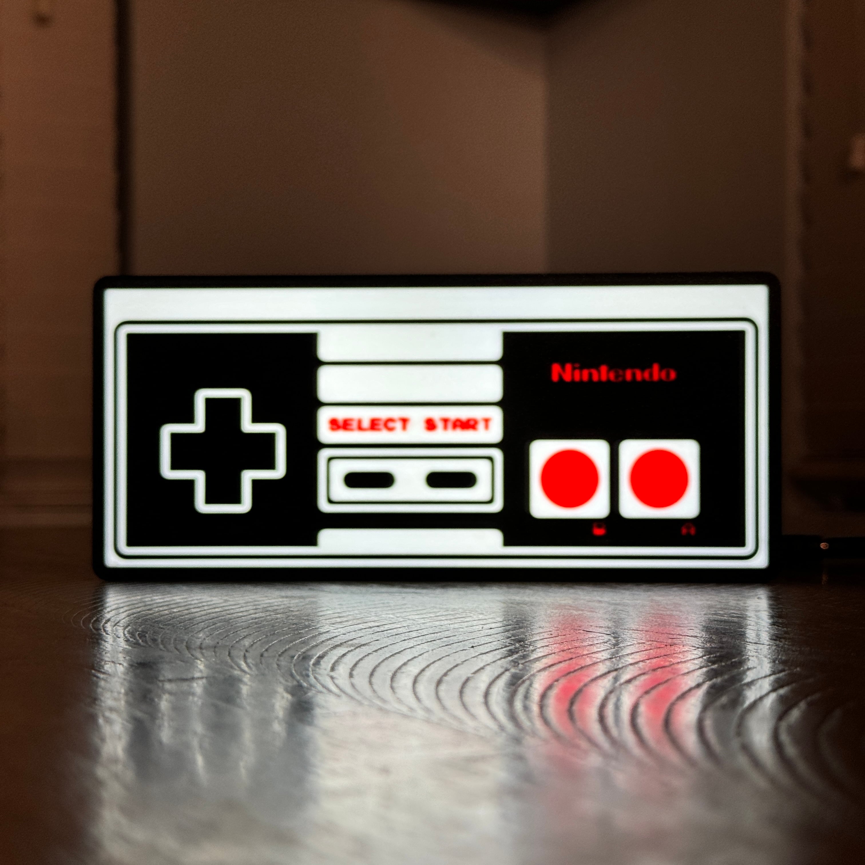 NES Controller Light Box 3d model