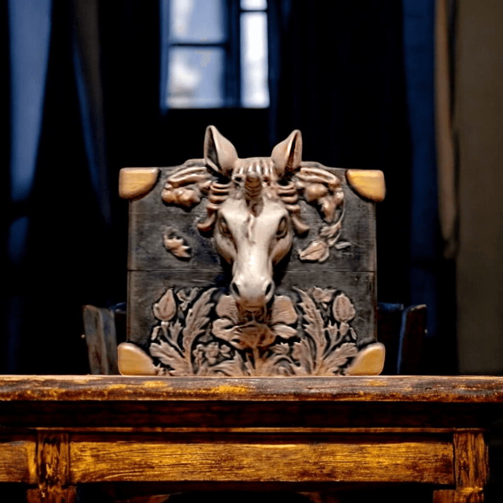Unicorn Decorative Chest 3d model