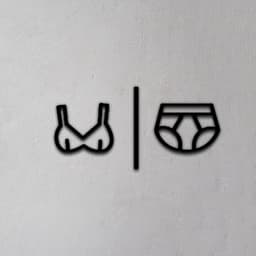Toilet Sign 3d model