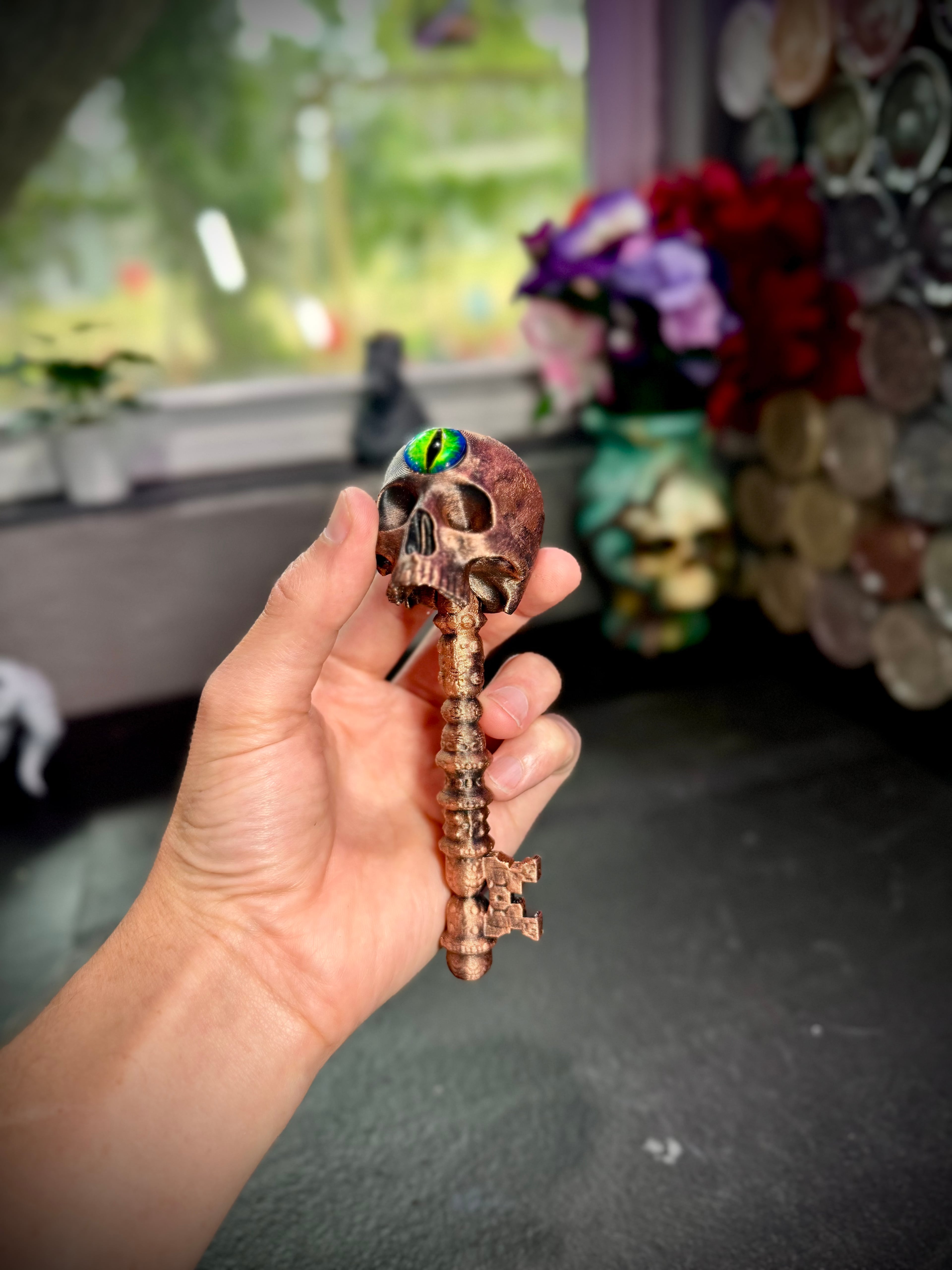 The skeleton key. 3d model