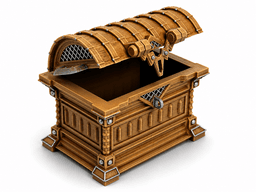 Iron Vault Chest 3d model