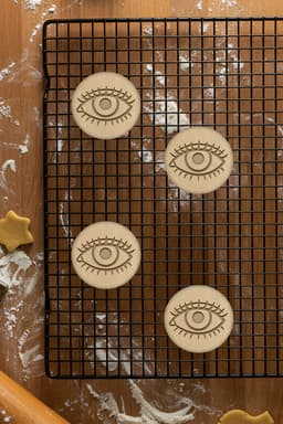 Eye Cookie Cutter, Biscuit Cutter 3d model