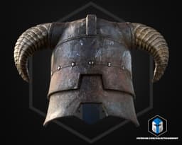 Skyrim Iron Helmet - 3D Print File 3d model