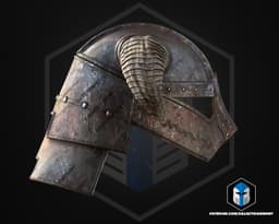 Skyrim Iron Helmet - 3D Print File 3d model