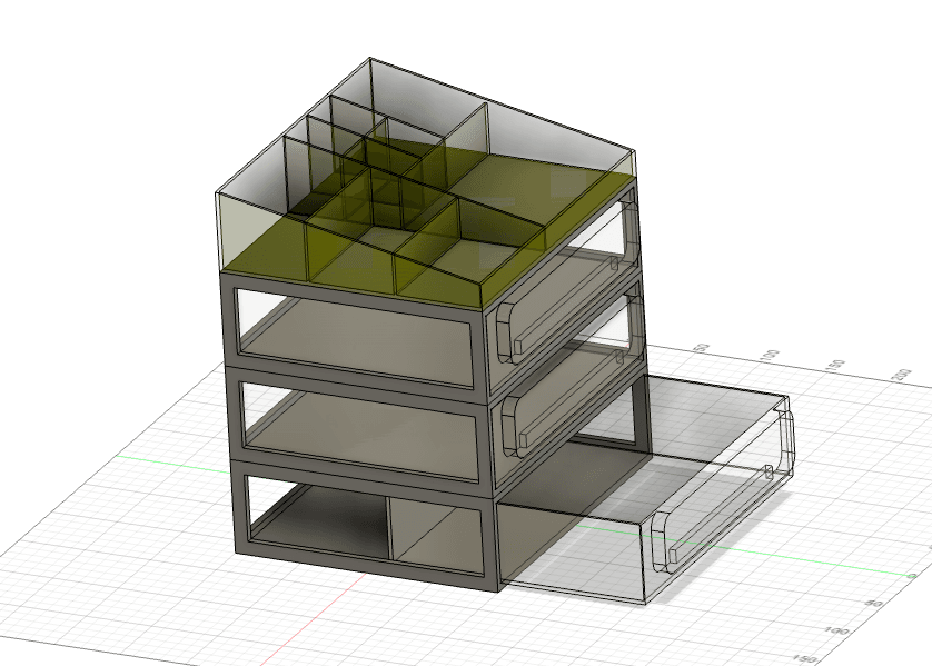 ORGANIZER GT496 3d model