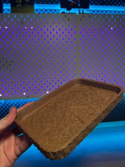 Wooden Textured Trays 3d model