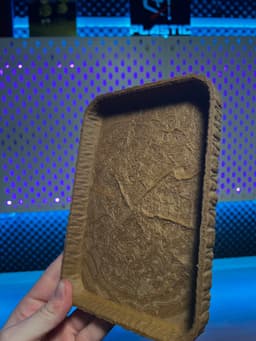 Wooden Textured Trays 3d model