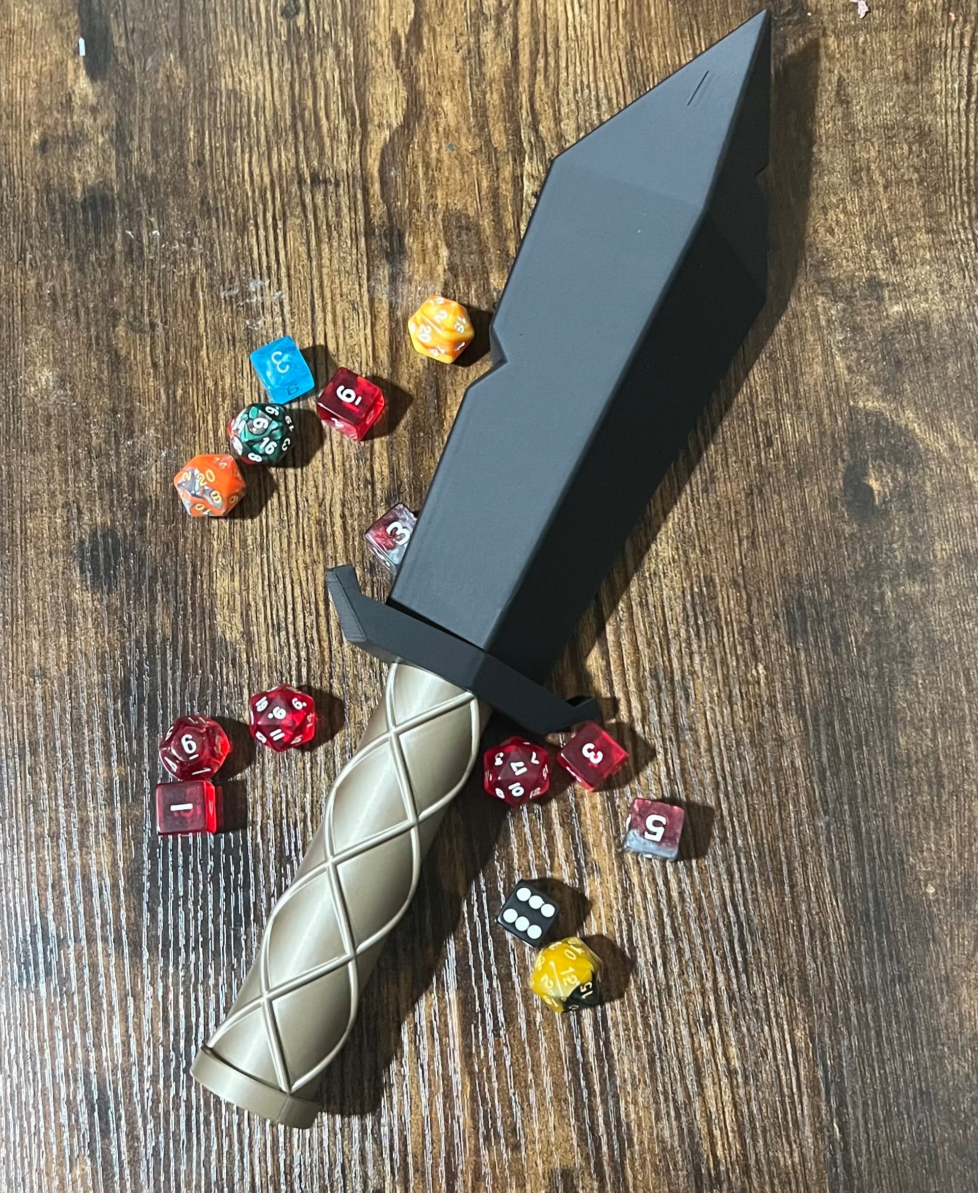 Dagger Dice Weapon 3d model
