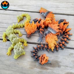 Autumn Dragon 3d model