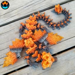 Autumn Dragon 3d model