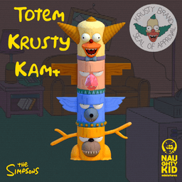 Totem Krusty Kamp organizer 3d model