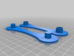 Simple Filament Spool Holder 3d model