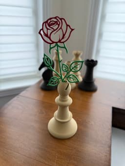 Chess Bishop Vase 3d model