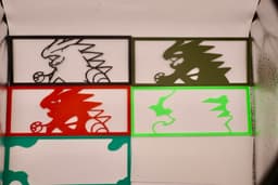 Tyranitar - LED Lightbox - NO AMS NEEDED 3d model