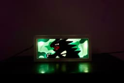 Tyranitar - LED Lightbox - NO AMS NEEDED 3d model