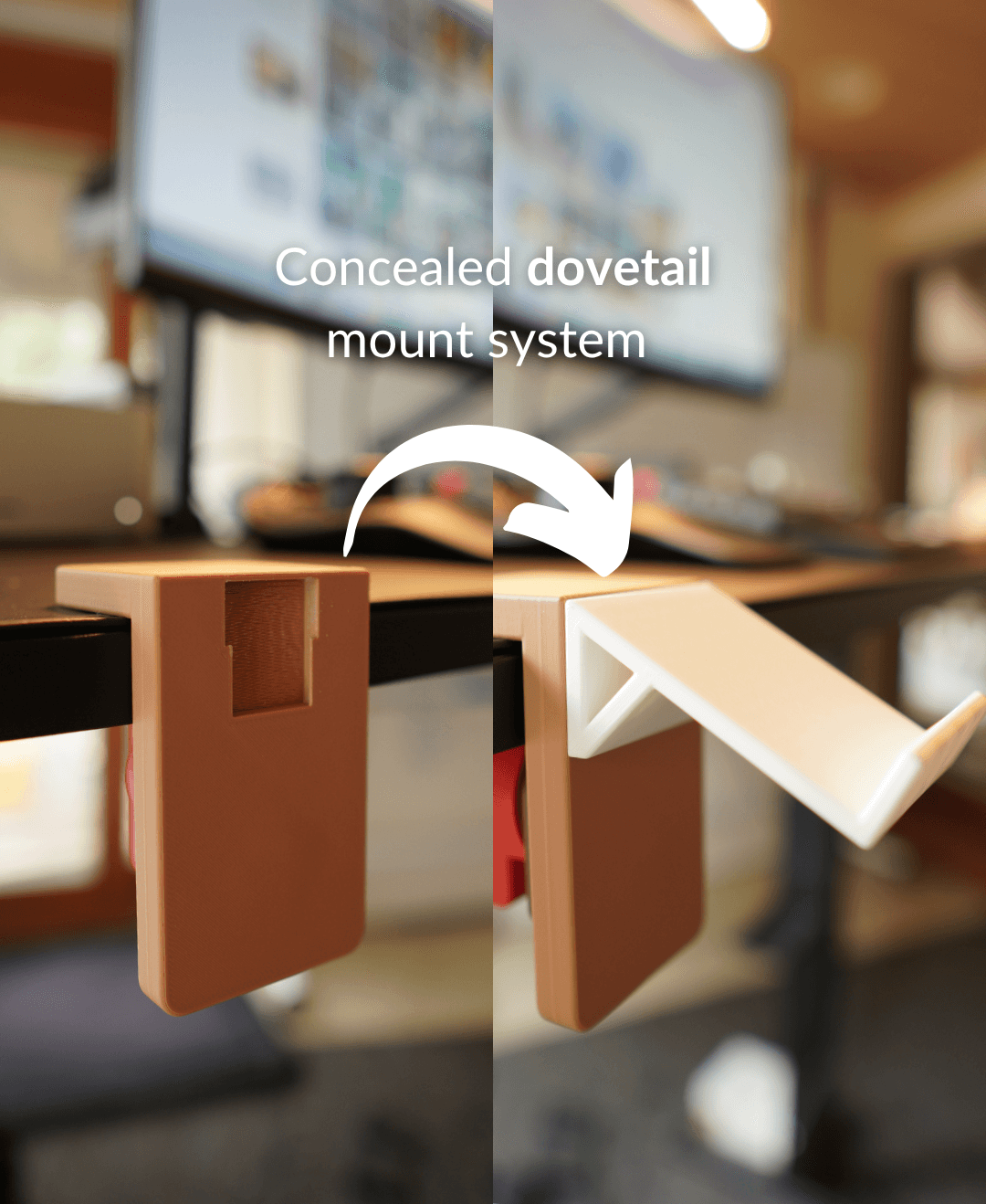 DeskClamp Controller Attachement 3d model