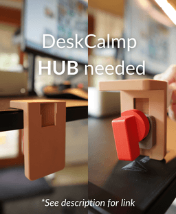 DeskClamp Controller Attachement 3d model