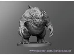 Large Deep One ver1 3d model