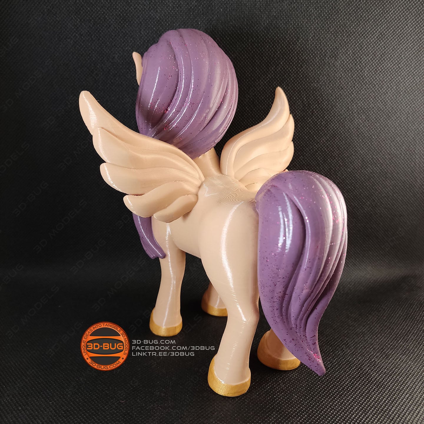 Stylized Pegasus 3d model