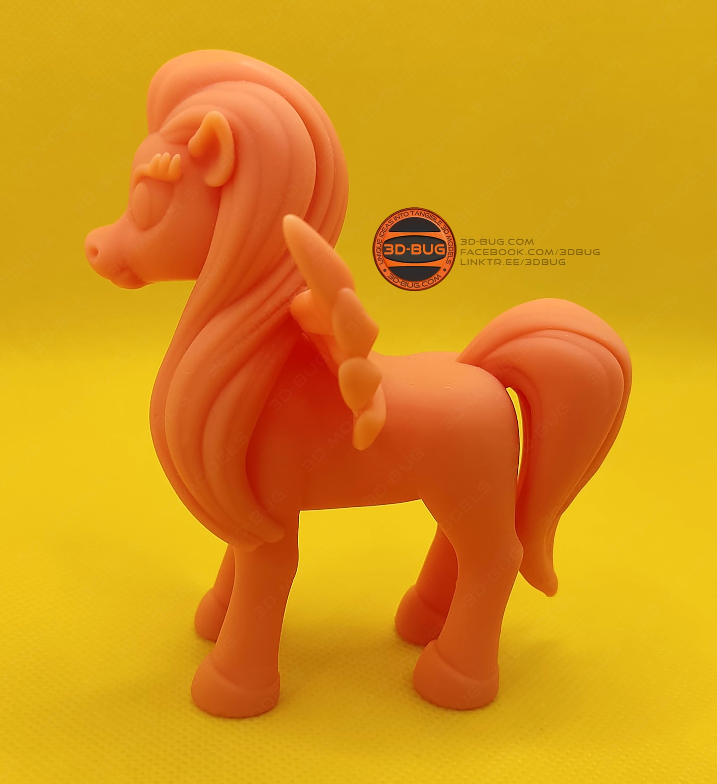Stylized Pegasus 3d model