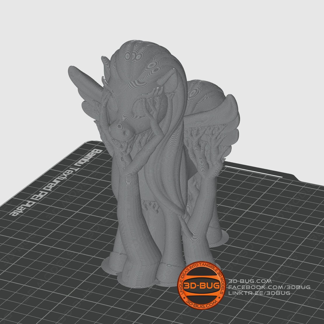 Stylized Pegasus 3d model