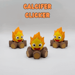 Calcifer Clicker 3d model