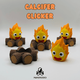 Calcifer Clicker 3d model