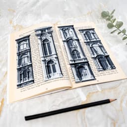 Classical Facade Bookmarks 3d model