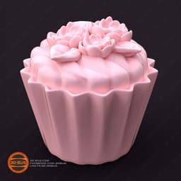 Cupcake 2 3d model