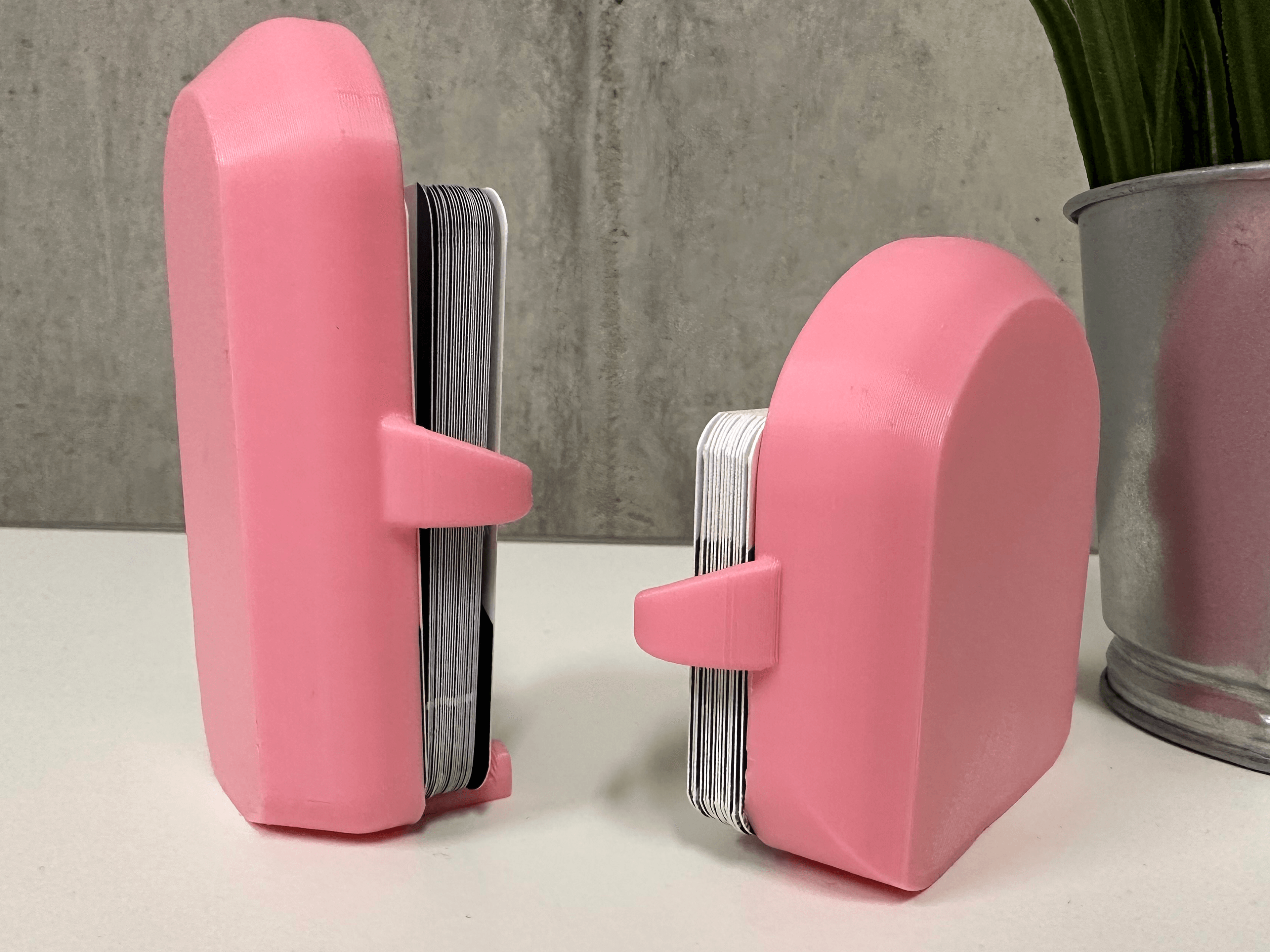 Cute Sitting Card Holder 3d model