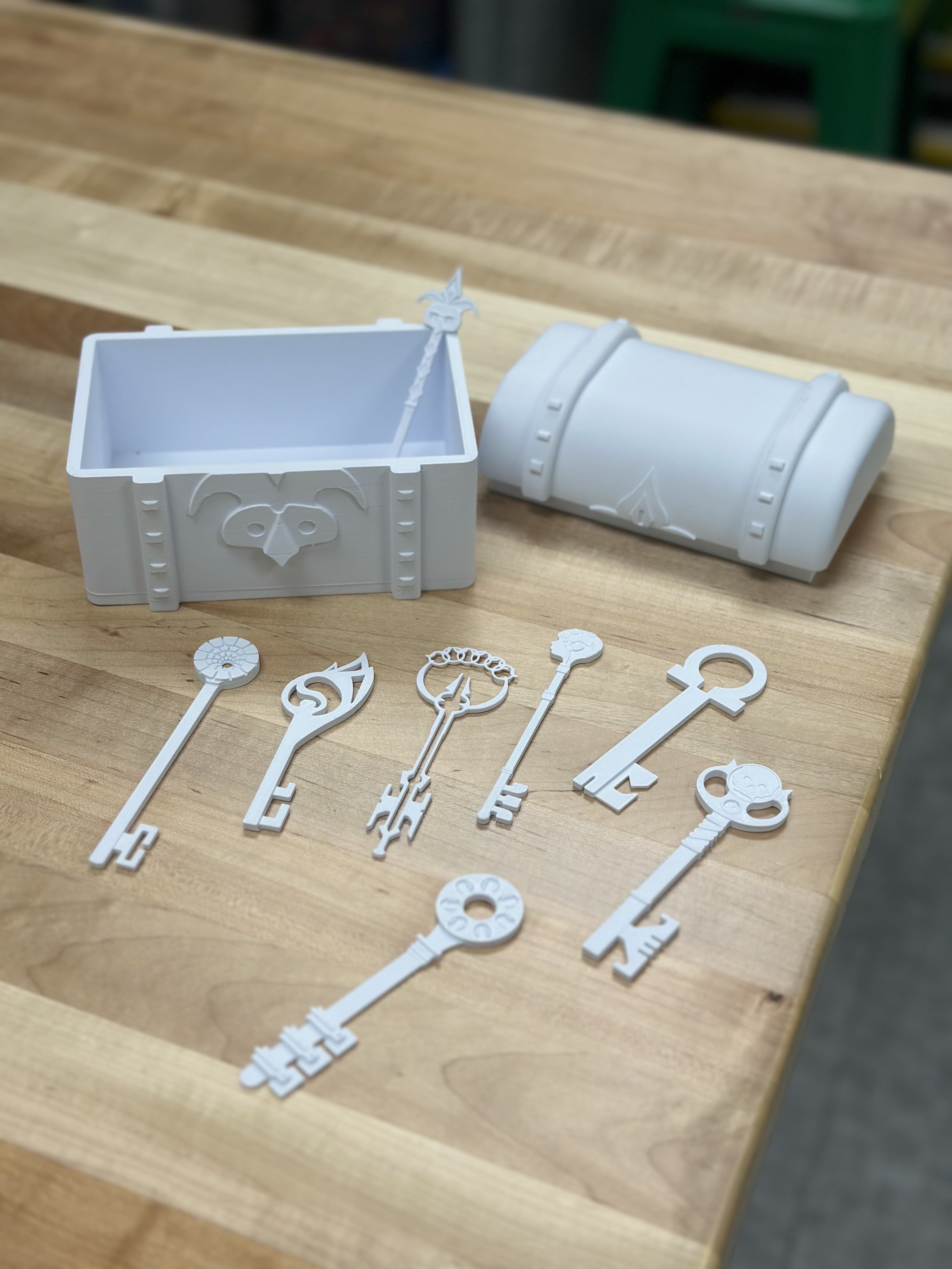 Locke and Key Keys 3d model