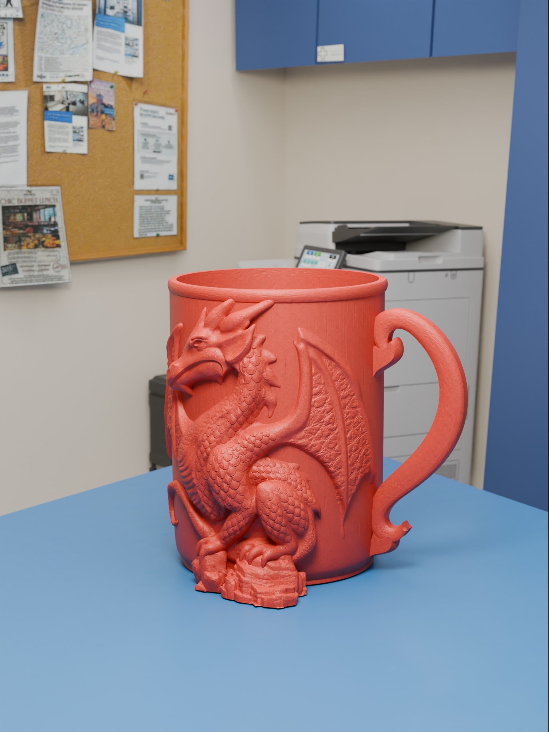 Dragon Mug 01 3d model