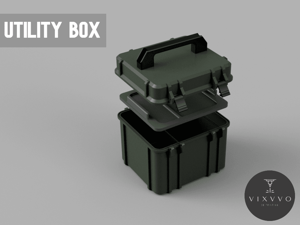 Utility Box 3d model