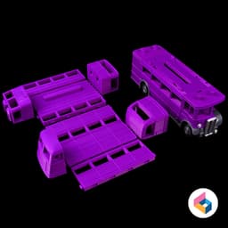 Knight Bus Conversion Kit (FREE Add-On Pack) 3d model