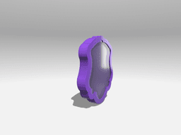 Frame for a Badge 3d model