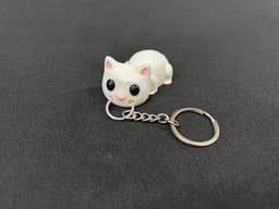 Cat Keychain 3d model