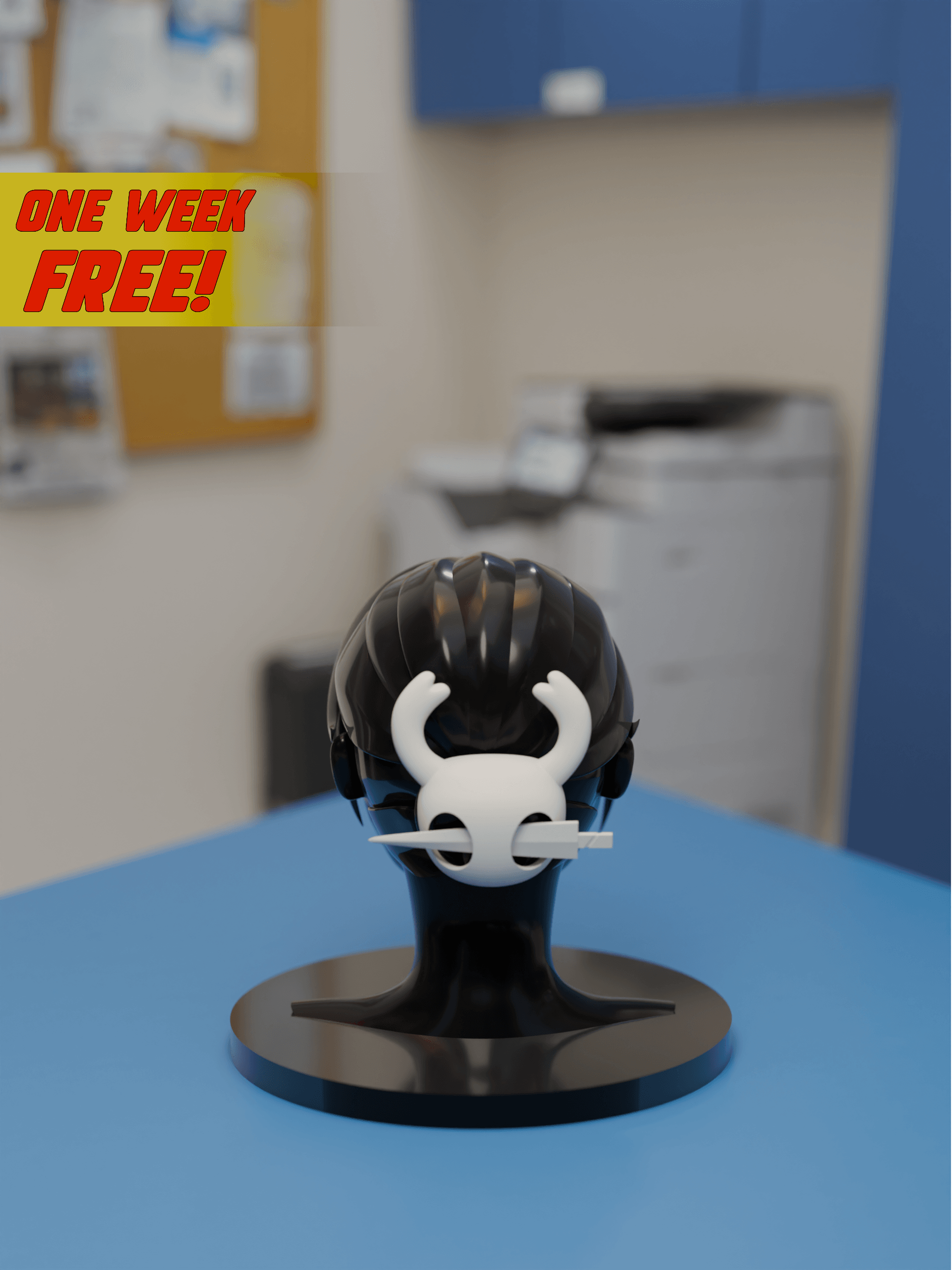 Hollow Knight Hairpin 3d model