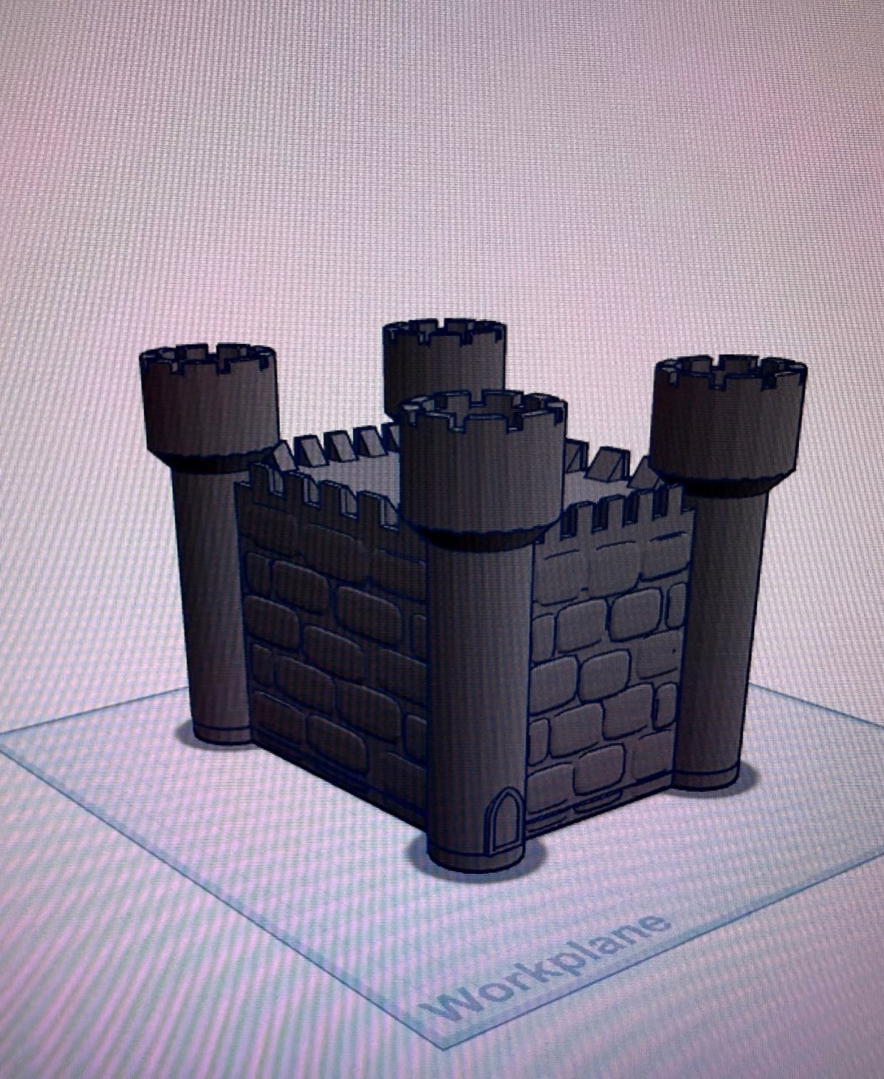 Castle Deck Box .3mf 3d model