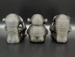 Three Wise Gremlins - No Evil Collection 3d model