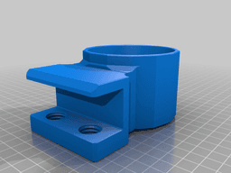 Adaptable rotary universal bracket 3d model