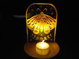 Mystical candle holder set 3d model