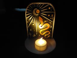 Mystical candle holder set 3d model