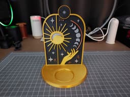 Mystical candle holder set 3d model