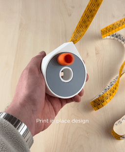 Spool, winding case for sewing measuring tape. 3d model