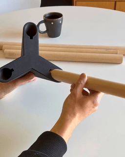 CHOIS Valet Stand | Modular Furniture Starter Kit 3d model